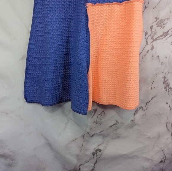 Elsie & Fred Jumpsuit Womens XS Orange Purple Colorblock Romper Paneled Playsuit - Picture 7 of 13